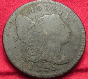 1795 P Liberty Cap Large Cent - Plain Edge